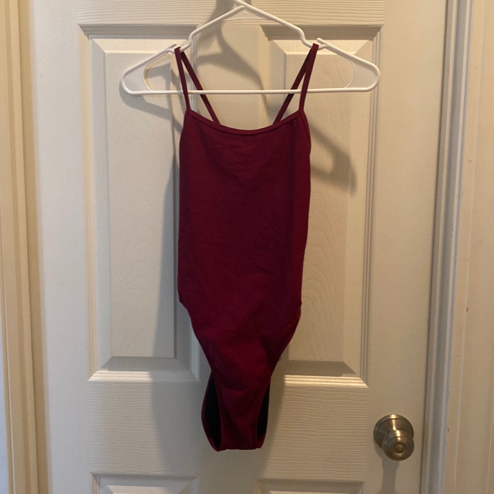 Jolyn swim suit Cabernet (color is maroon)